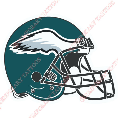 Philadelphia Eagles Customize Temporary Tattoos Stickers NO.677
